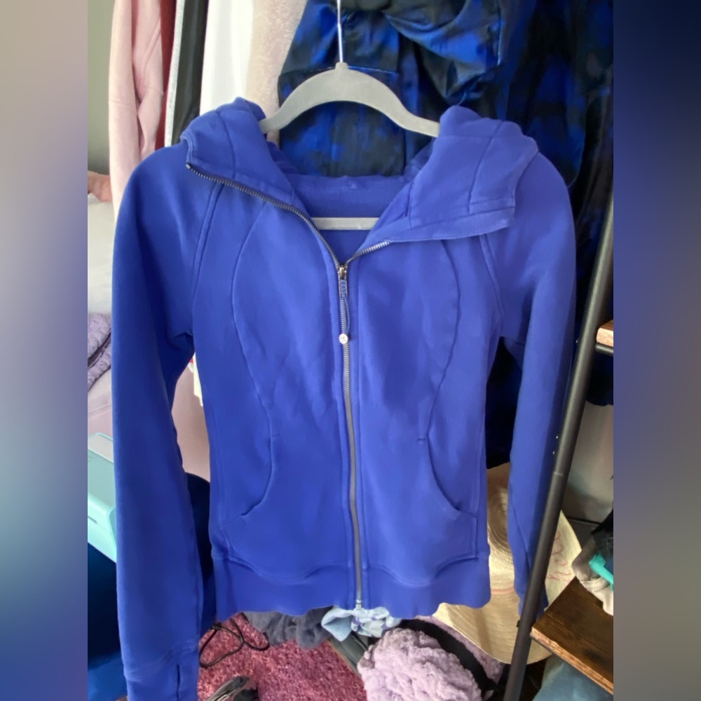 lululemon full zip scuba hoodie